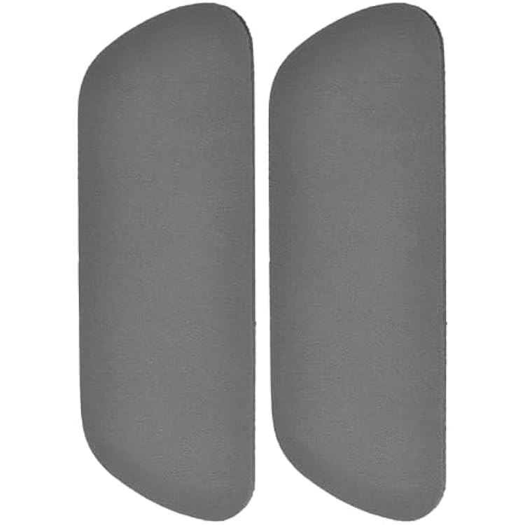 uxcell 2pcs Refrigerator Drip Catcher, Water Absorbent Pad for Refrigerator Drip Tray, Protects Ice and Water Dispenser Pan from Spills, Grey