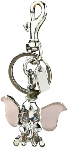 Dumbo Keychain With Moving Ears, Elephant Car Purse Charms For Women