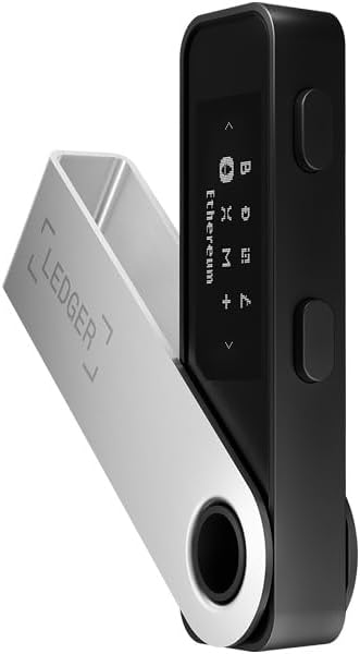 Ledger Nano S Plus Signer The accessible Way to Manage Your Crypto & NFTs securely (Ledger Wallet for Desktop and Android only) Matte Black