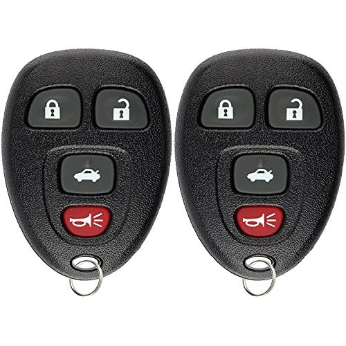 KeylessOption Keyless Entry Remote Control Car Key Fob Clicker Replacement For 22733523 Pack of 2