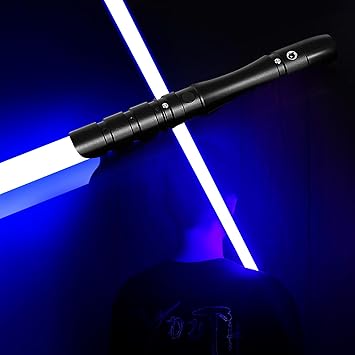 Lightsaber, Metal Duel Light Sabers,4 Sound Fonts,USB Rechargeable Light Swords with Loud Sound, Swing, Blaster,Adults Kids Cosplay Props Birthday Xmas Gift 38.2inch-Red