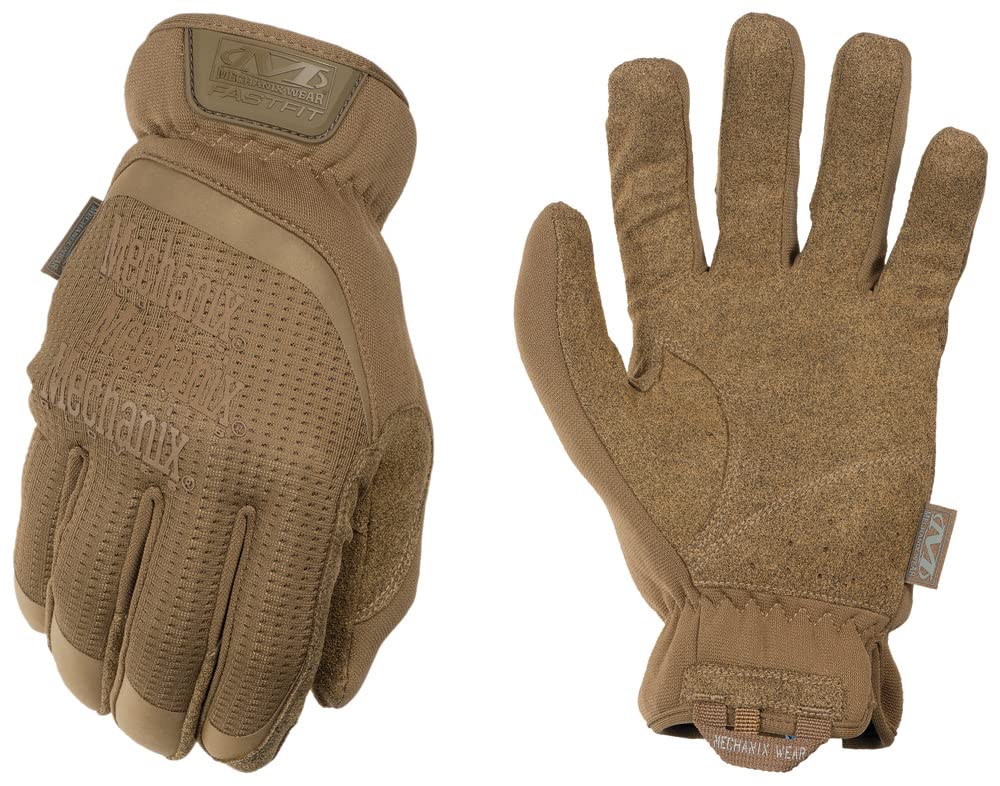 Mechanix Wear - FastFit Coyote Touch Screen Gloves Medium, Brown