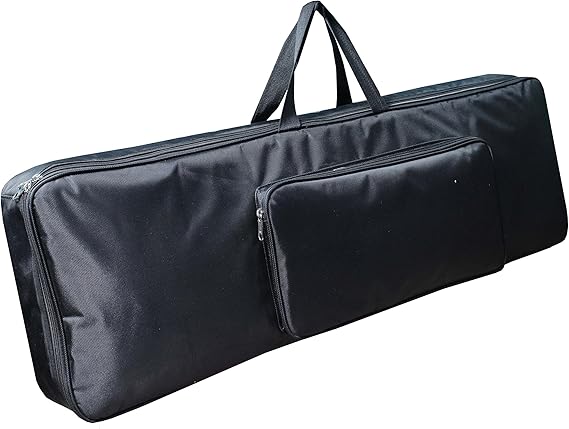 Baritone Padded Case & Front Pocket Bag For Roland Fantom Keyboard (ROLAND EXR5 61-Key)